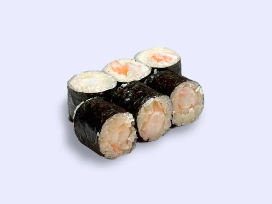 Маки с креветкой