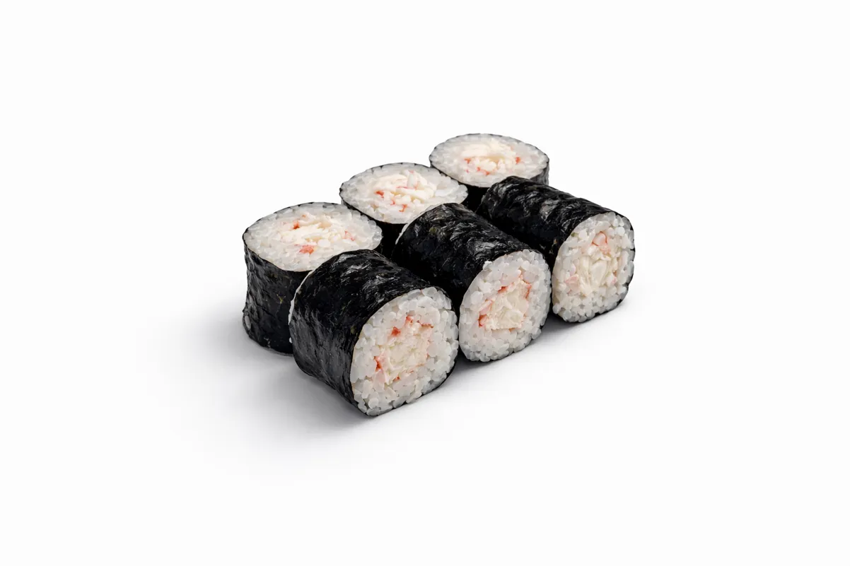 Маки с крабом