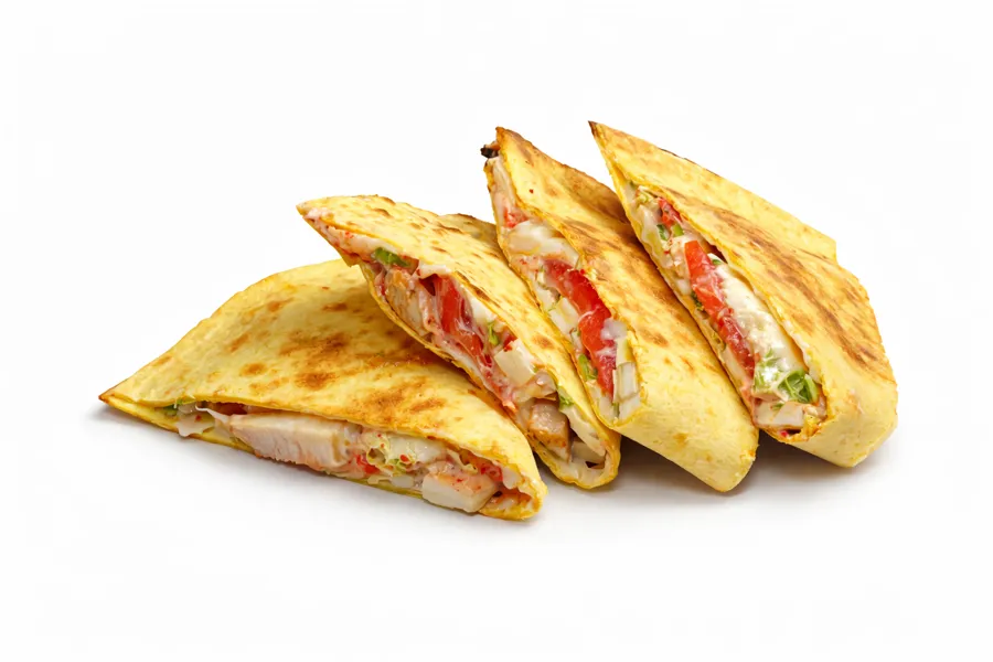 Кесадилья с курицей