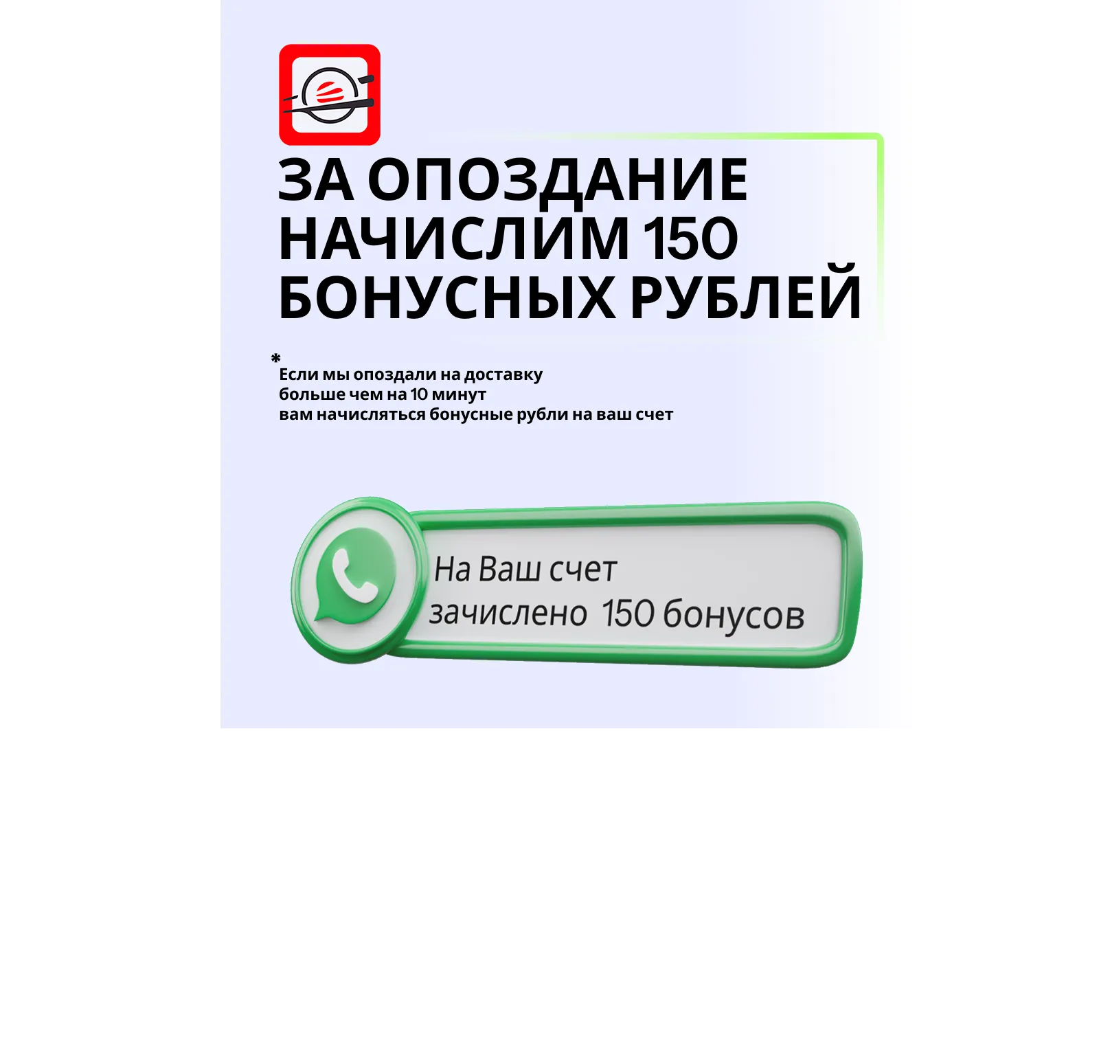 Баллы за опоздание